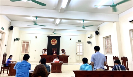 Viện KSND quận Đống Đa tổ chức phiên tòa rút kinh nghiệm về Dân sự...